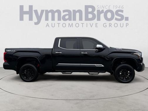 Midnight Black Metallic 2025 Toyota Tundra Hybrid 1794 Edition