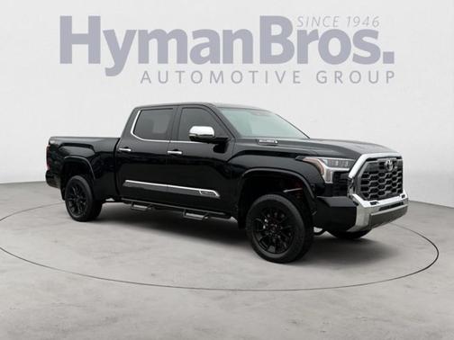 Midnight Black Metallic 2025 Toyota Tundra Hybrid 1794 Edition