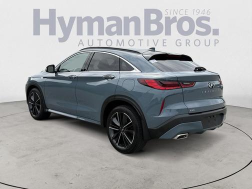 Slate Gray 2023 INFINITI QX55 LUXE