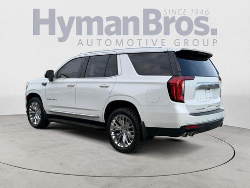White Frost Tricoat 2021 GMC Yukon Denali