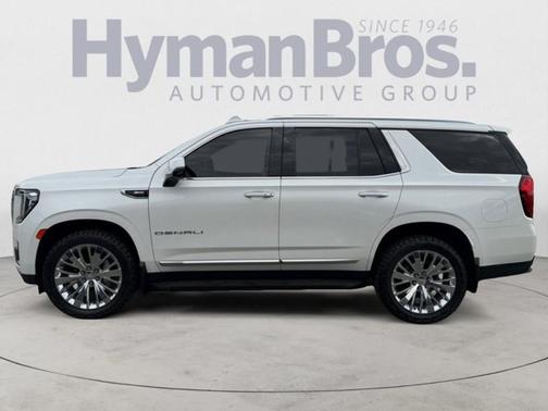 White Frost Tricoat 2021 GMC Yukon Denali