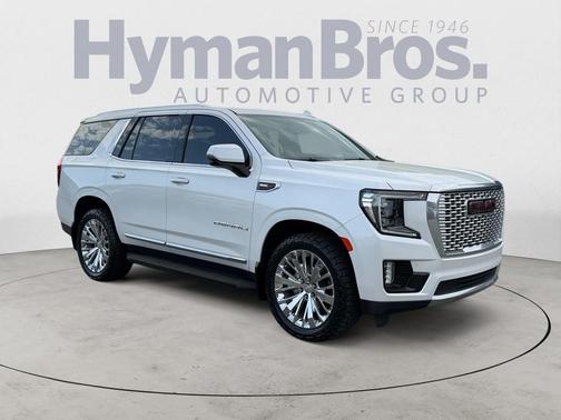 White Frost Tricoat 2021 GMC Yukon Denali