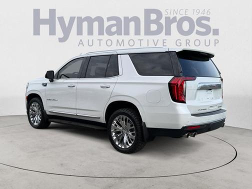 White Frost Tricoat 2021 GMC Yukon Denali