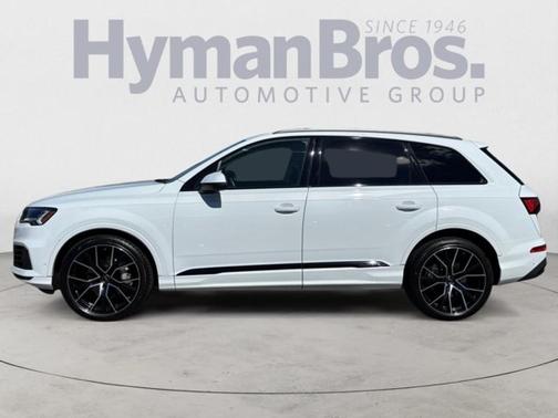 Glacier White Metallic 2023 Audi Q7 55 Prestige