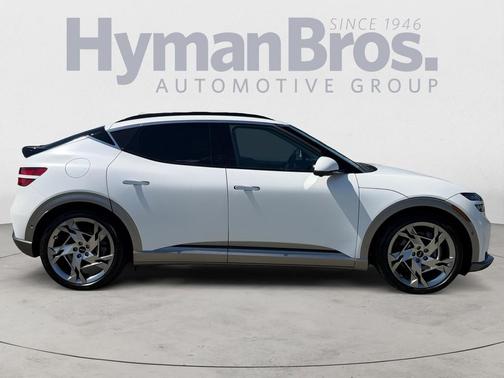 Matterhorn White Matte 2023 Genesis GV60 Performance AWD