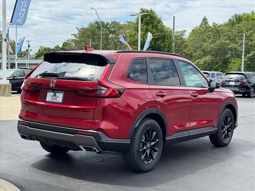 Radiant Red Metallic 2026 Honda CR-V Hybrid Sport-L