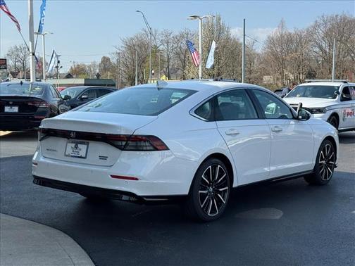 White 2026 Honda Accord Hybrid Touring