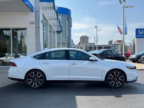 White 2026 Honda Accord Hybrid Touring