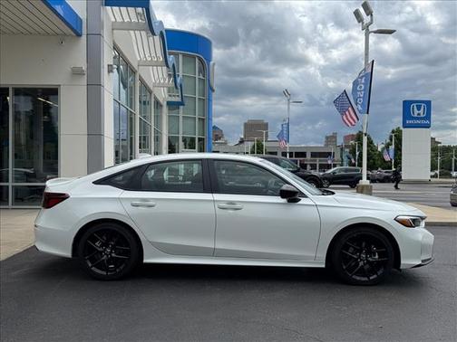 Platinum White Pearl 2026 Honda Civic Hybrid