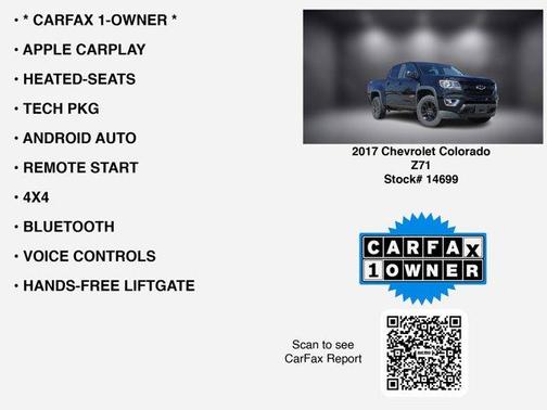 2017 Chevrolet Colorado Z71