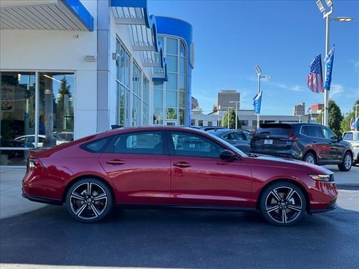 Radiant Red Metallic 2026 Honda Accord Hybrid Sport