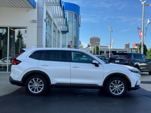 Platinum White Pearl 2024 Honda CR-V EX