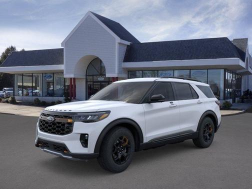 Space White Metallic 2026 Ford Explorer Tremor