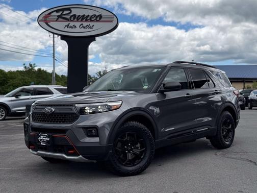 Carbonized Gray Metallic 2022 Ford Explorer Timberline