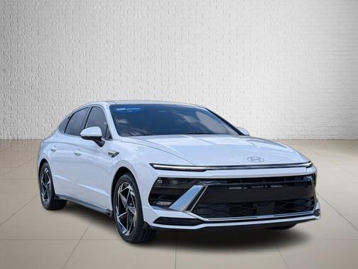 White 2024 Hyundai SONATA SEL