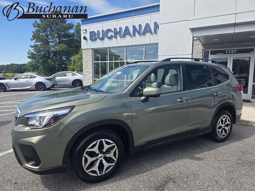 Jasper Green Metallic 2020 Subaru Forester Premium