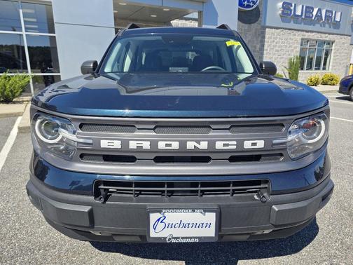 Alto Blue Metallic Tinted Clearcoat 2022 Ford Bronco Sport Big Bend