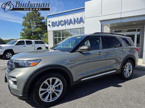 Silver Spruce Metallic 2020 Ford Explorer XLT