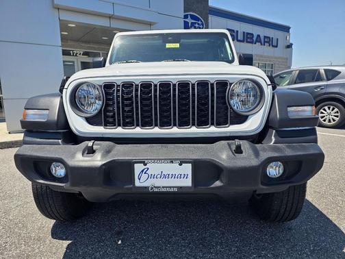 Bright White Clearcoat 2025 Jeep Wrangler Sport S