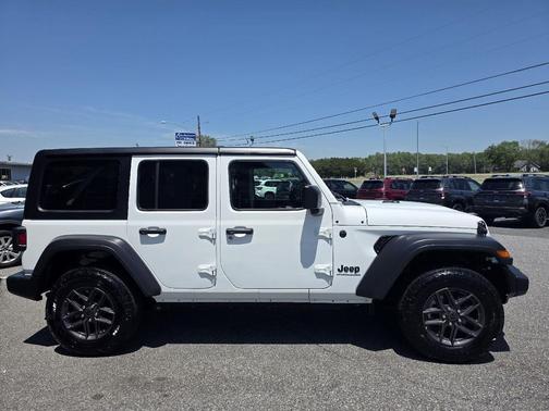 Bright White Clearcoat 2025 Jeep Wrangler Sport S
