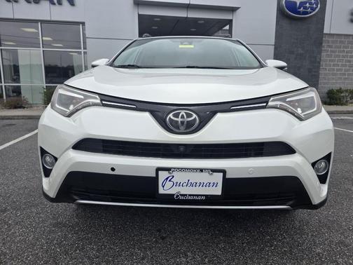 Blizzard Pearl 2017 Toyota RAV4 Limited