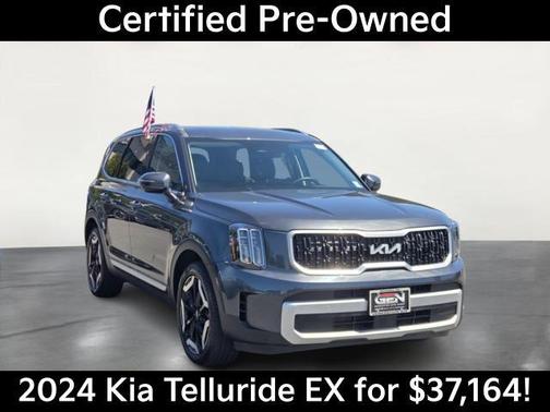 Gravity Gray 2024 Kia Telluride EX