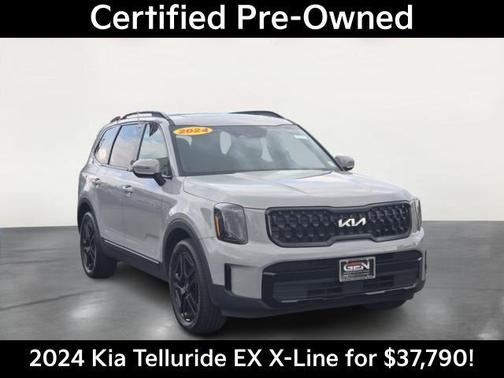 Wolf Gray 2024 Kia Telluride EX X-Line