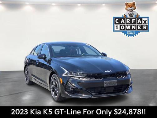 Ebony Black 2023 Kia K5 GT-Line