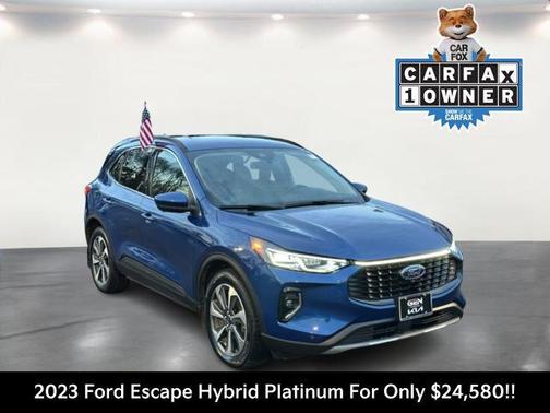 ATLAS BLUE METALLIC 2023 Ford Escape Platinum