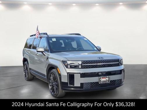 Hampton Gray 2024 Hyundai SANTA FE Calligraphy