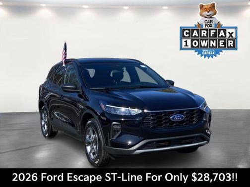 AGATE BLACK METALLIC 2026 Ford Escape ST-Line