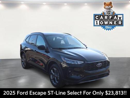 AGATE BLACK METALLIC 2025 Ford Escape ST-Line Select