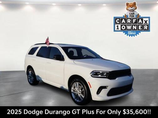 White Knuckle Clearcoat 2025 Dodge Durango GT Plus