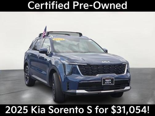 Midnight Lake Blue 2025 Kia Sorento S