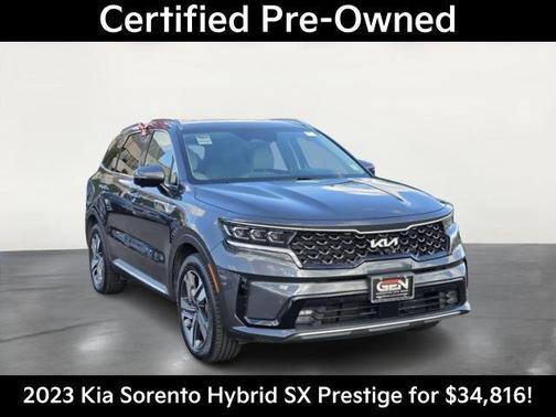 Platinum Graphite 2023 Kia Sorento Hybrid SX Prestige