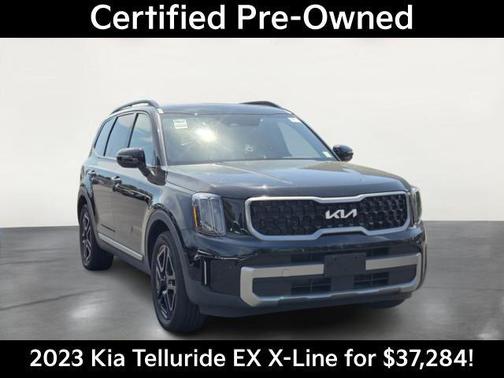 Ebony Black 2023 Kia Telluride EX X-Line