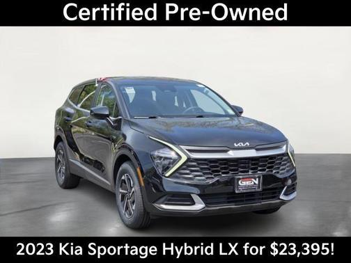 Fusion Black 2023 Kia Sportage Hybrid LX