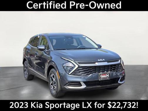 Gravity Gray 2023 Kia Sportage LX