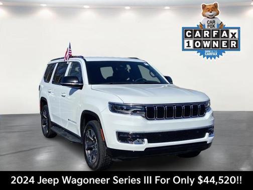 Bright White Clearcoat 2024 Jeep Wagoneer Series III 4x4