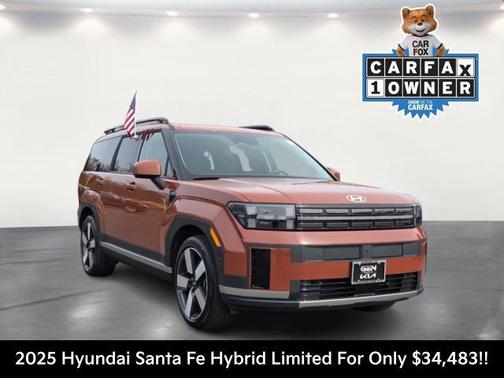 Terracotta Orange 2025 Hyundai SANTA FE Limited