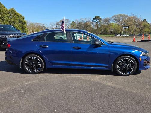 Sapphire Blue 2023 Kia K5 GT-Line