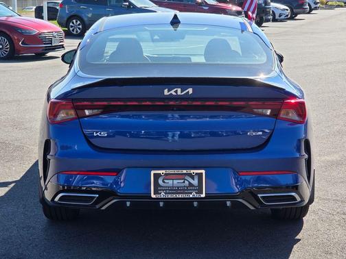 Sapphire Blue 2023 Kia K5 GT-Line