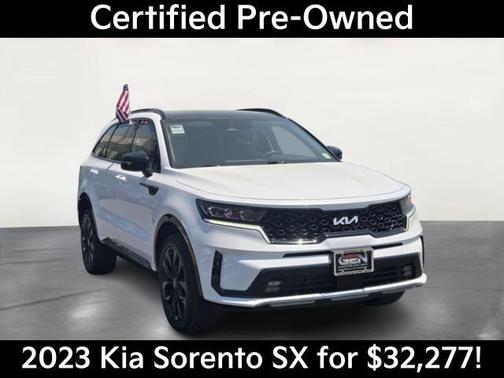 Glacial White Pearl 2023 Kia Sorento SX