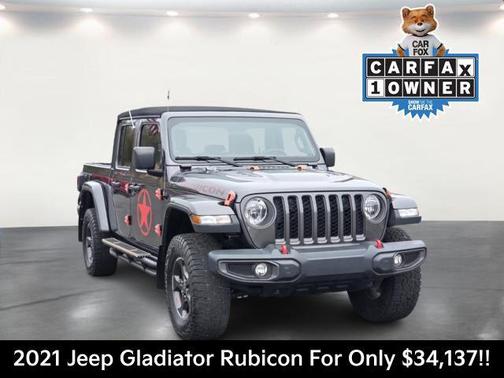 Granite Crystal Metallic Clearcoat 2021 Jeep Gladiator Rubicon