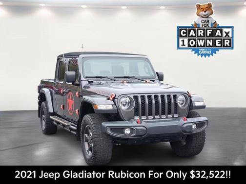 Granite Crystal Metallic Clearcoat 2021 Jeep Gladiator Rubicon