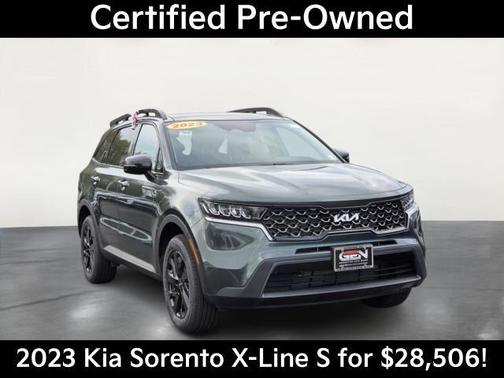 Aruba Green 2023 Kia Sorento S