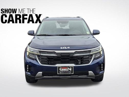 Dark Ocean Blue 2024 Kia Seltos SX Turbo