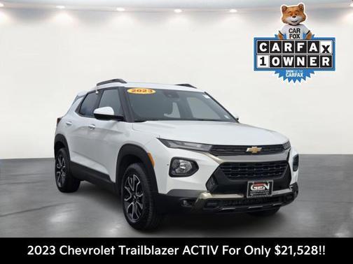 Summit White 2023 Chevrolet Trailblazer ACTIV
