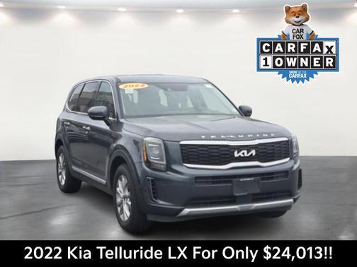 Gravity Grey 2022 Kia Telluride LX