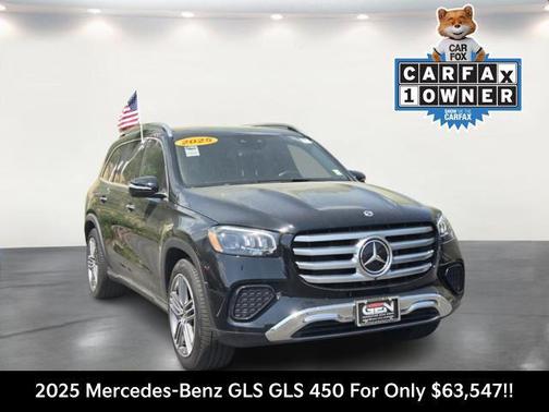 Black 2025 Mercedes-Benz GLS 450 4MATIC